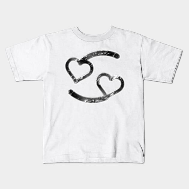 Heart Cancer Kids T-Shirt by CoreyUnlimited